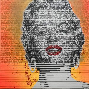 Marilyn Monroe (Overpainting)
